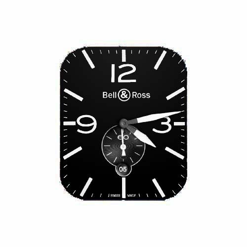 Bell&Ross柏莱士数字指针表盘