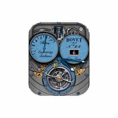 BOVET播威数字指针机械表盘