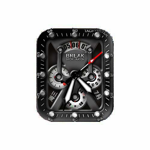 BREAK数字指针黑色表盘