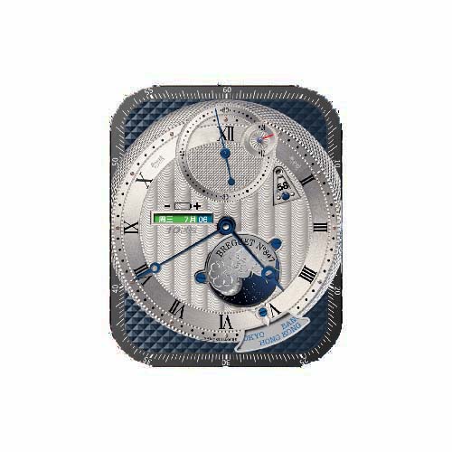 Breguet宝玑数字指针表盘