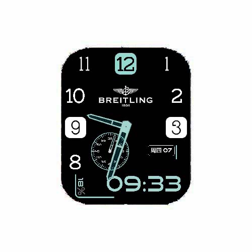 BREITLING百年灵数字指针表盘