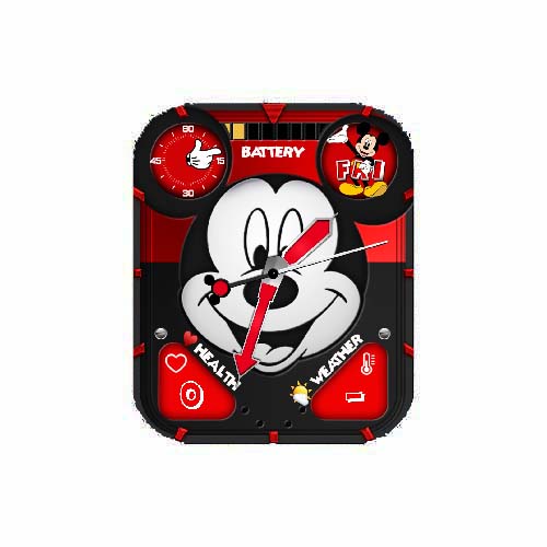 迪士尼米奇数字指针表盘