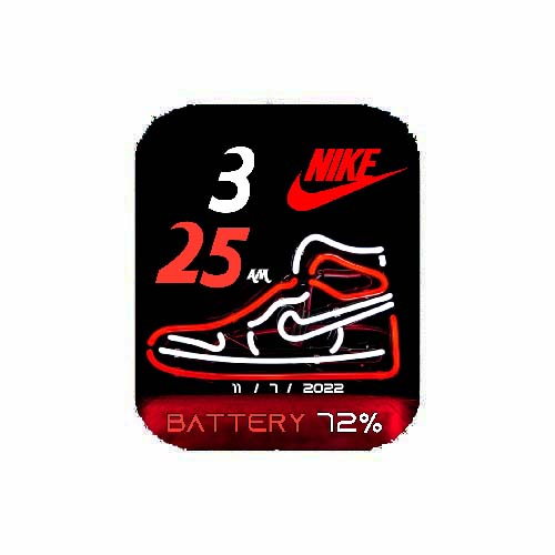 NIKE耐克数字表盘