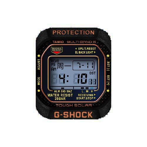 CASIO卡西欧数字运动表盘