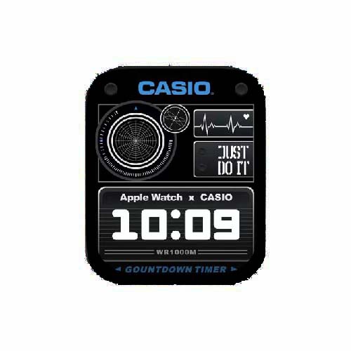 CASIO卡西欧数字表盘