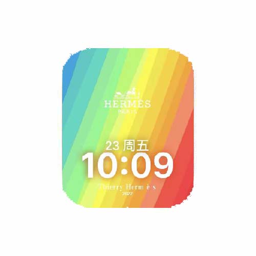 HERMES爱马仕数字人像表盘