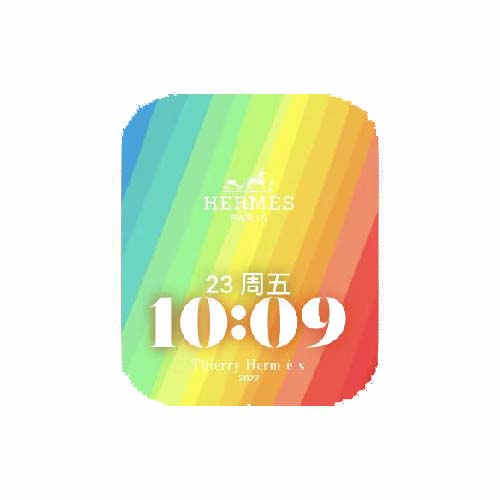 HERMES爱马仕数字人像表盘