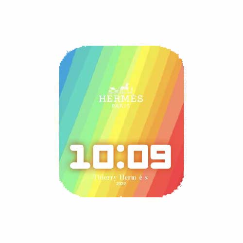 HERMES爱马仕数字人像表盘