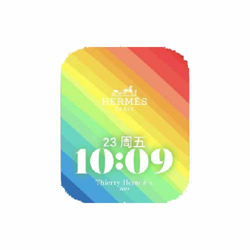 HERMES爱马仕数字人像表盘