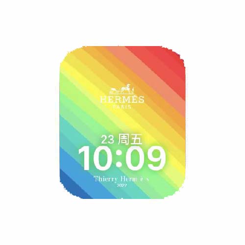 HERMES爱马仕数字人像表盘