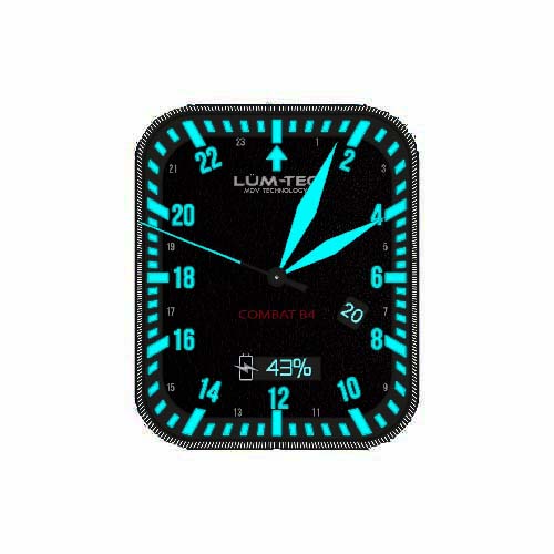 Lum-Tec荧光数字指针表盘