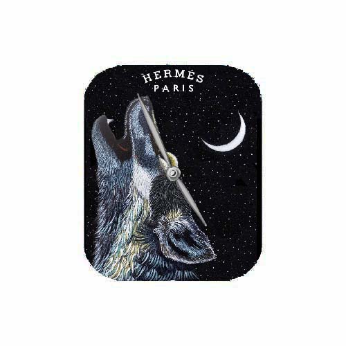 HERMES爱马仕狼图腾指针表盘