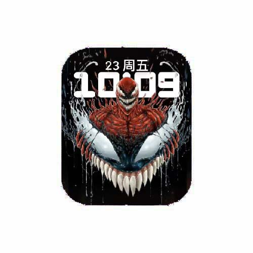 毒液数字人像原生表盘