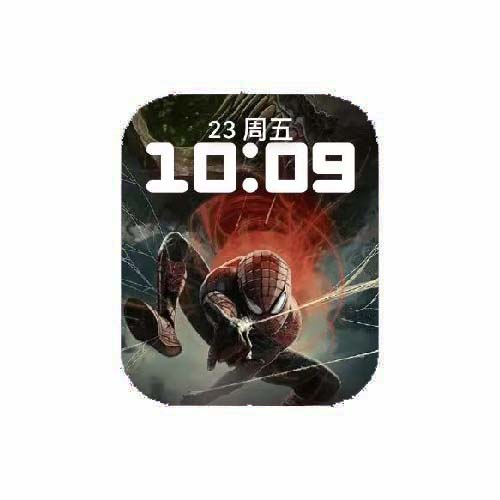 蜘蛛侠数字人像原生表盘
