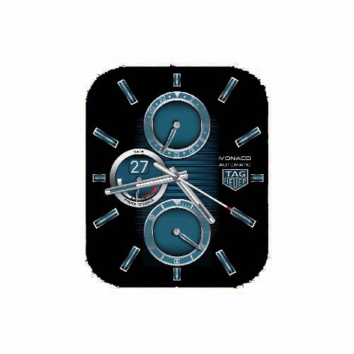 Tag Heuer泰格豪雅数字指针表盘