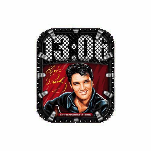 猫王人物图案数字表盘