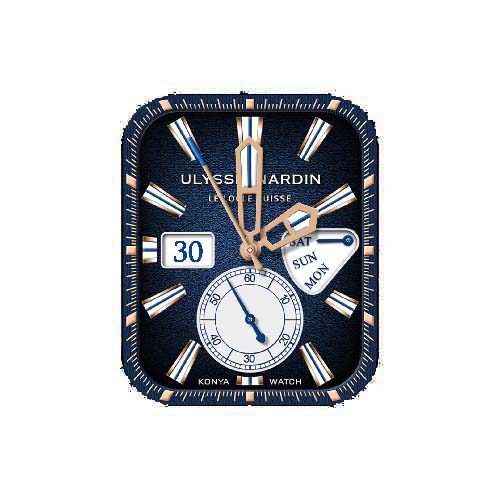 ULYSSE NARDIN尤利西斯·雅典数字指针表盘