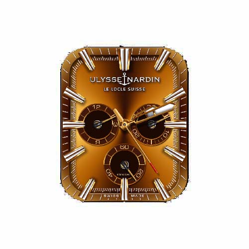 ULYSSE NARDIN尤利西斯·雅典数字指针表盘