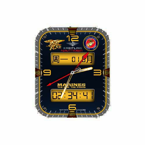 BREITLING百年灵数字指针表盘