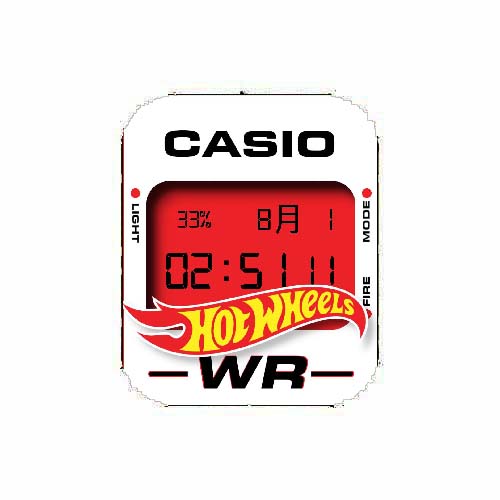 CASIO卡西欧数字运动表盘