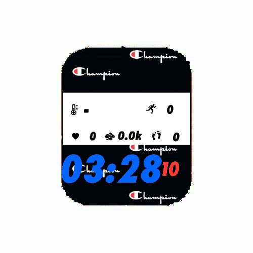 Champion冠军数字表盘