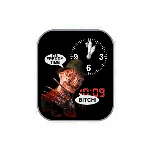 骷髅头数字指针表盘