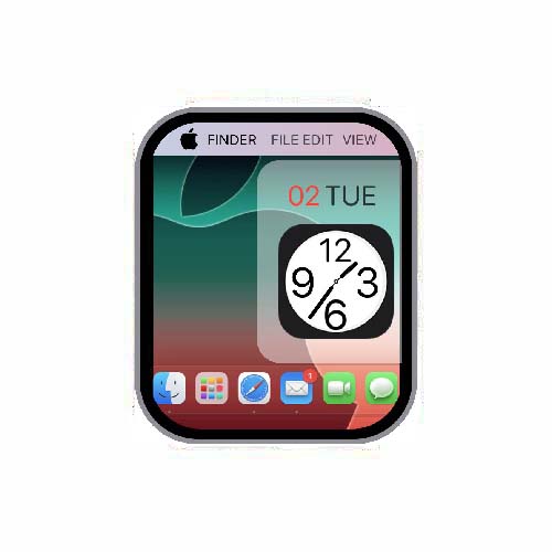 Mac OS数字指针表盘