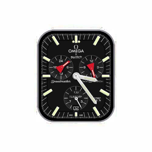 OMEGA欧米茄数字指针表盘