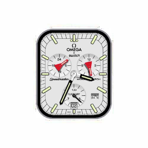 OMEGA欧米茄数字指针表盘