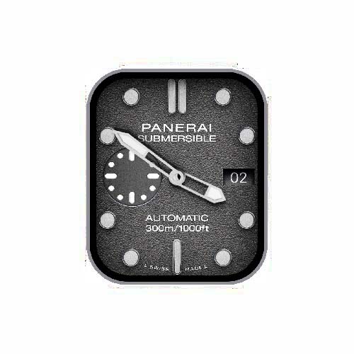 沛纳海PANERAI数字指针表盘