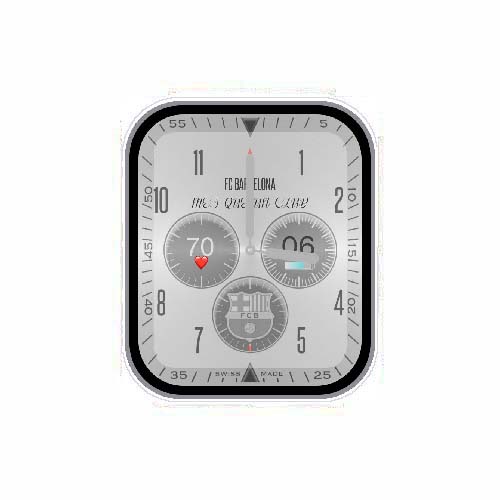 FC BARCELONA巴塞罗那足球俱乐部数字指针表盘