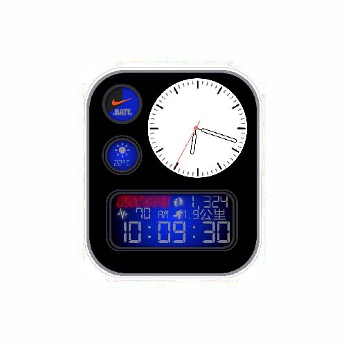 NIKE耐克数字指针表盘