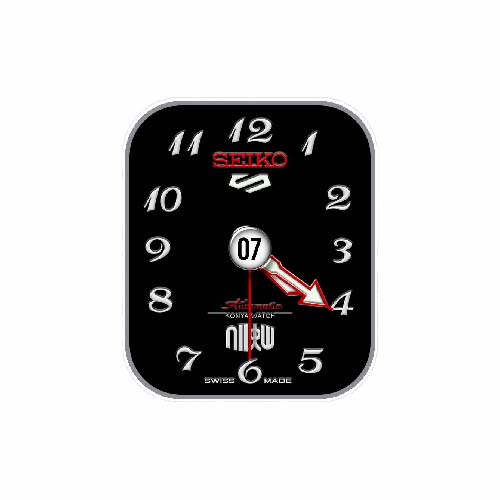 SEIKO精工数字指针表盘
