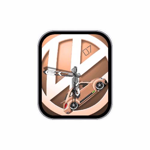 大众甲壳虫指针表盘