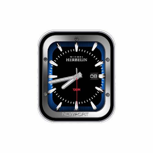 赫柏林Michel Herbelin数字指针表盘
