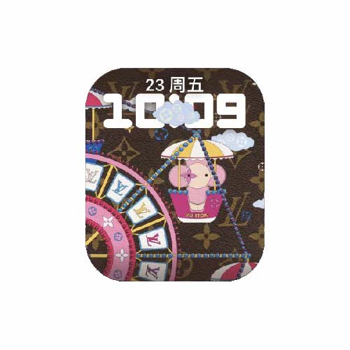 路易威登LV数字人像表盘