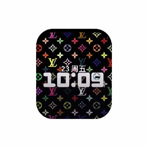 路易威登LV数字人像表盘