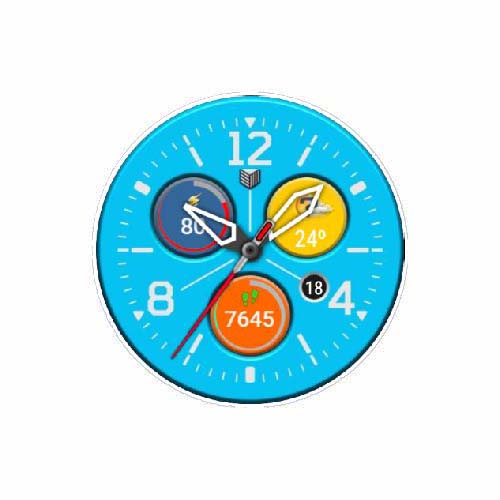 华为Watch 3数字指针运动表盘