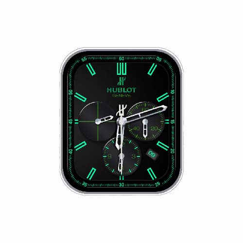 HUBLOT宇舶数字指针黑色表盘