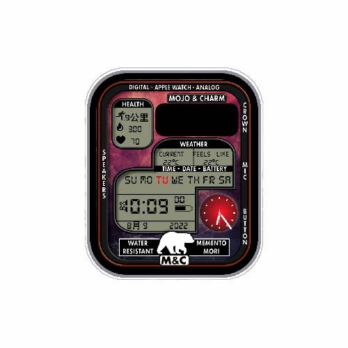 M&C数字指针运动表盘