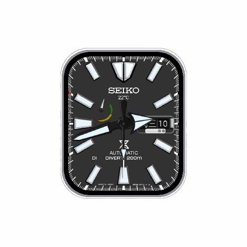 SEIKO精工数字指针表盘