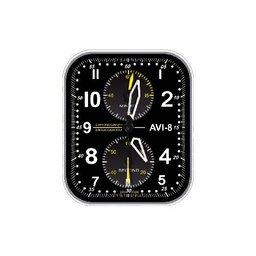 数字指针黑色表盘