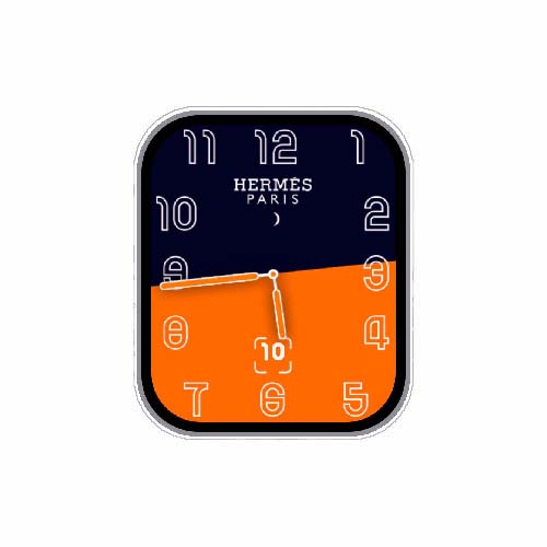 HERMES爱马仕数字指针表盘