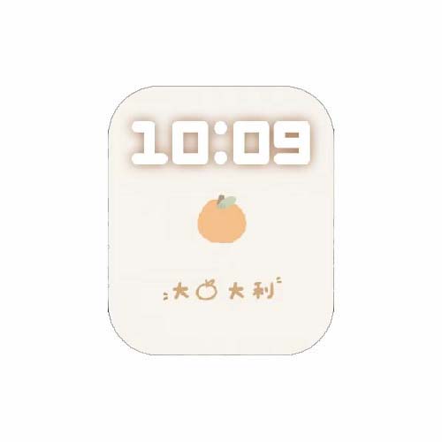 大吉大利数字人像表盘