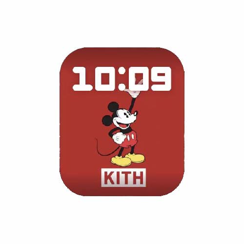 迪士尼米奇数字人像表盘