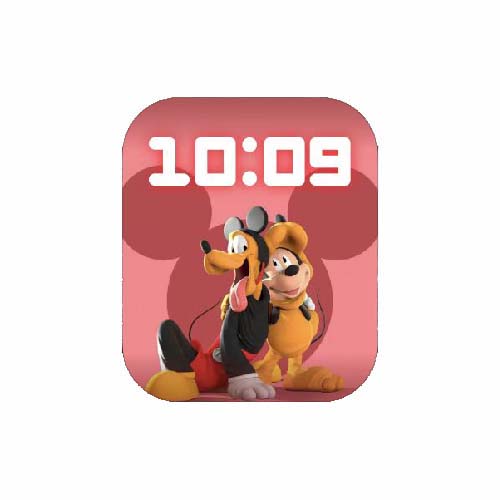 迪士尼米奇数字人像表盘