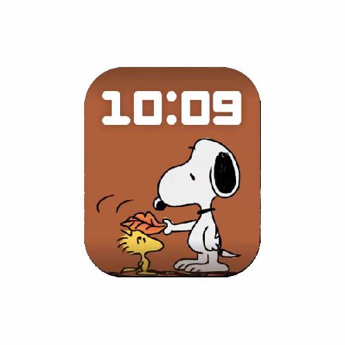 卡通数字人像表盘