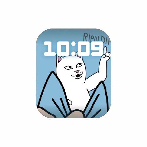 口袋猫数字人像表盘