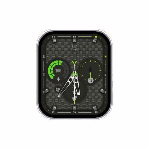 简约数字指针表盘