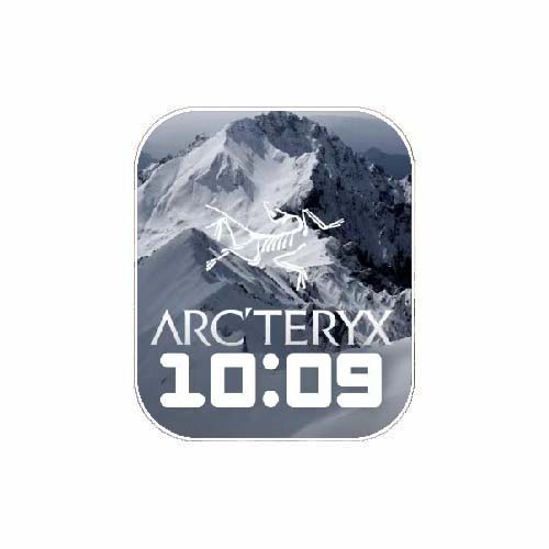 始祖鸟数字人像表盘